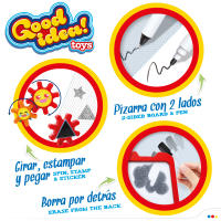 Pizarra magnética doble cara Good Idea! - details 4