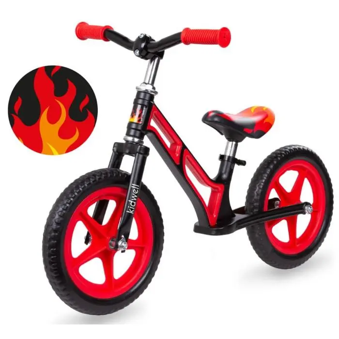 Bicicleta de Equilíbrio Kidwell Comet Black/Red - 1