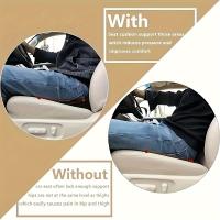 Cojín De Asiento De Coche Multifuncional 2 En 1 Soporte Lumbar Universal Masajeador Polipropileno Poliéster Transpirable Almohada De Soporte Para Conductor - details 4
