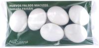 FINCA CASAREJO Pack Huevos Falsos macizos Faisán de Color Blanco - details 1