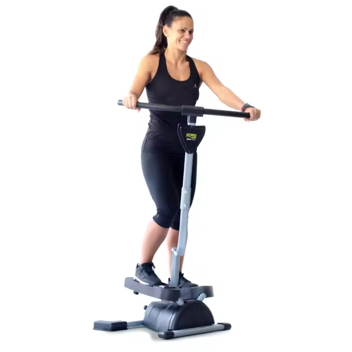 Bonplus BP | Stepper Fitness | Cardio Twister | Máquina de Step | Elíptica | Mini Pedal Multifuncional | Ejercita Glúteos, Piernas, Cintura, Abdominales y Brazos | Pantalla Digital de Control | Fitness - 1