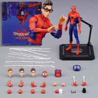 Figura De Acción Spiderman Nuevo ML Legends Spider-Man into the Spider-Verse Sv Peter B. Parker Sentinel Miles Modelo Juguetes - details 0