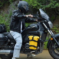 Seibertron Bolsa Impermeable De Gran Capacidad Para Casco De Motocicleta Bicicleta Senderismo Adecuada Para Bolsa De Mano - details 22