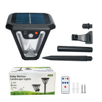 Spotlight Solar Exterior 5500K Luz De Jardín Decorativa Para Patio Yard Lámpara De Pared Solar Con Inducción Luz De Suelo Para Jardín Moderna IP65 ABS Batería De Litio - details 0
