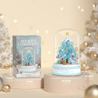 Juguetes De Rompecabezas Para Niños Caja De Música De Árbol De Navidad Con Bloques De Construcción Cristal Regalos De Navidad Para Edad 6-12 - details 4