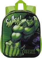 Mochila 3D Pequeña Hulk Superhuman Color Verde. Tamaño 31x26x11cm. KARACTERMANIA - details 4
