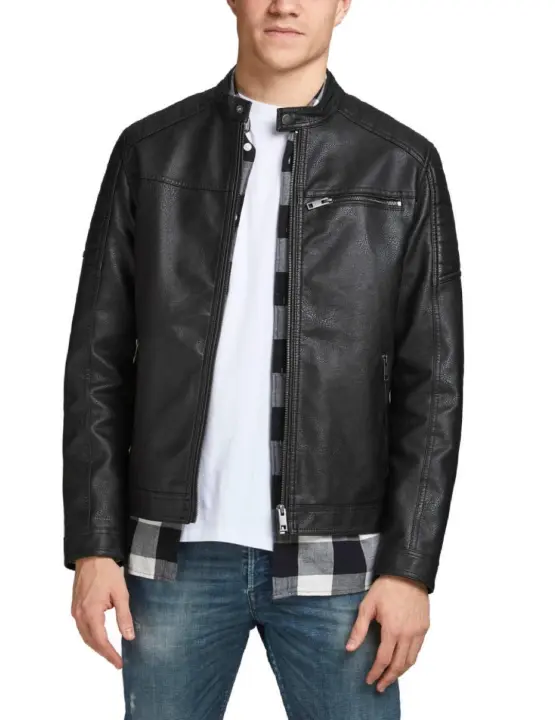 Chaqueta Jack/df01Jones Rocky negro de hombre - 1