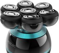 Cecotec 4443 Bamba PrecisionCare Skull Afeitadora de cabeza con 7 cuchillas flotantes pantalla base de carga y resistente al agua (IPX6). - details 2