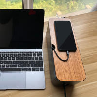 Caja De Almacenamiento Para Cable De Poder Estuche Antipolvo Organizador De Enchufe Para Teléfono Y Tablet Caja De Almacenamiento De Cable De Red Gestor De Cableado Ecológico Moderno - details 6