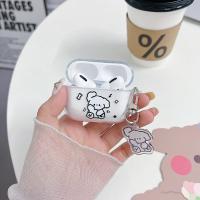 Funda Protectora Para AirPods 1/2/3/Pro Con Patrón De Perro Lindo Funda De Orejas Para Auriculares Accesorio De Cabeza Funda De Estuche - details 8