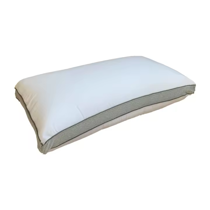 Sueña y Descansa Almohada de Fibra Extra Firme con Doble Funda Transpirable 3D y Relleno de Fibra - Alta Recuperación y Adaptabilidad - 1