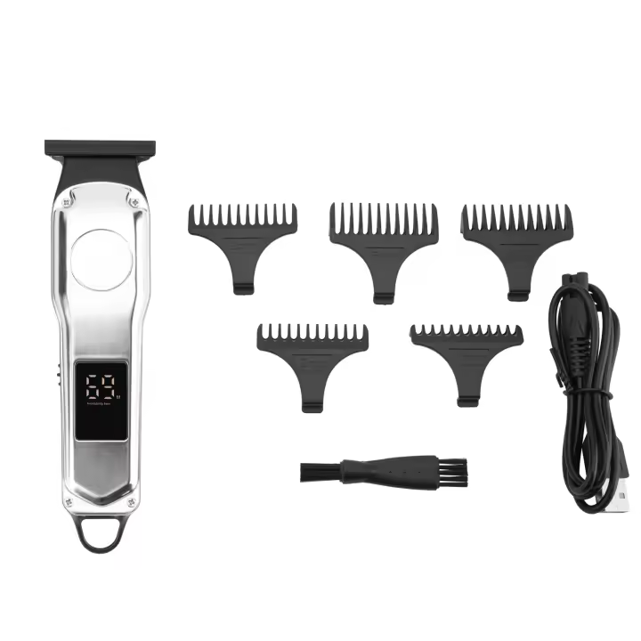 Jata Máquina Cortapelos Afeitadora Eléctrica para Hombres Gran precisión de corte Cuchilla especial en forma T para delinear y hacer dibujos Incluye accesorios - JBCP4200 - 1