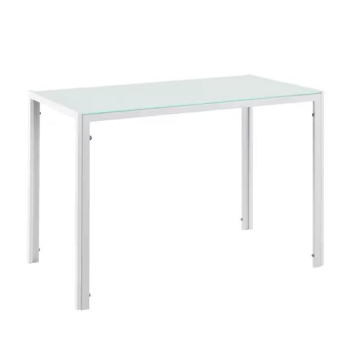 Mesa de cocina blanca 105x60x75 - 1