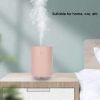 Difusor de humidificador de coche USB, 2W 255ML mini humidificador de aceite esencial de coche aromaterapia portátil lindo difusor de aroma portátil con humidificador de ultrasonido de 100ml (rosa) - details 0