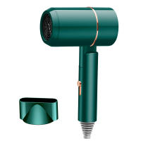 Secador de pelo plegable con Luz Azul, Aire Caliente y frío, para Residencias de Estudiantes, Automático, de Doble Voltaje, Profesional, de Alta velocidad, Con Iones negativos, de viaje, de Seco rápido, Silencioso, control tÃ©Rmico y Boquilla (Blanco). - details 4