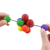 Bola De Colores Elástica Para Aliviar El Estrés Juguete Creativo Para Adultos Y Niños Bola De Succión Con Varias Esferas Antiestrés TOBEFU - details 4