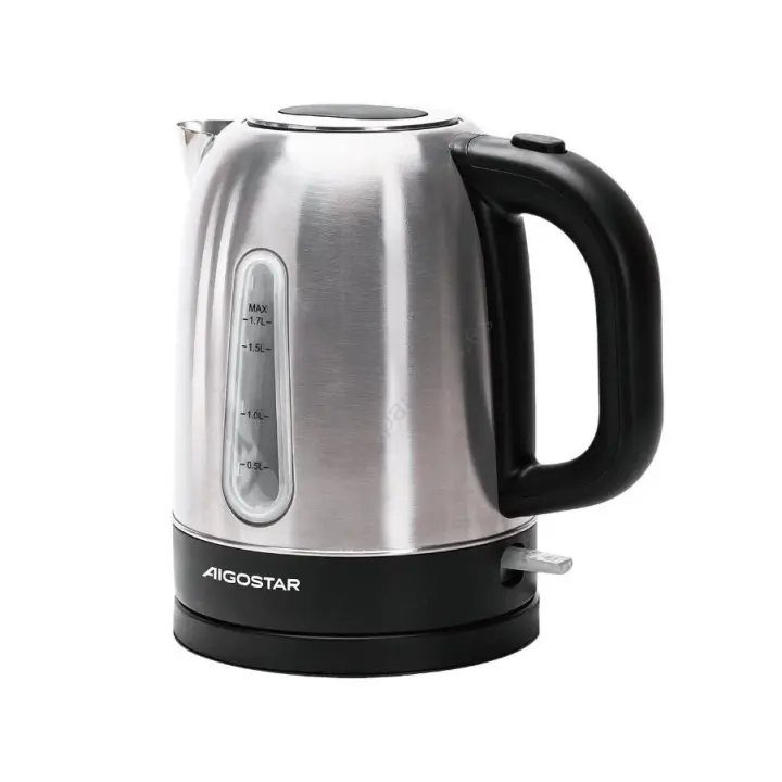 Aigostar - Hervidor 1,7l 2200W/230V cromo mate - 1