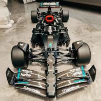 Conjunto De Bloques De Construcción De Carreras Técnicas F1 Para Adultos 1642 Piezas Juguete De Colección Regalo De Juguetes De Plástico - details 0