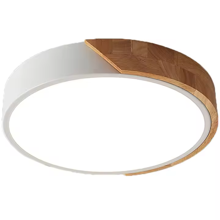 Plafones LED de madera, Plafones LED, Salón Dormitorio Baño Balcón Pasillo Sótano Plafones LED - 1