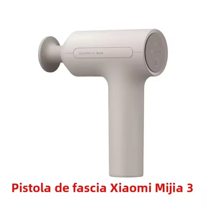 Masajeador Muscular Xiaomi Mijia Fascia Gun 3 Con Modo Doble Batería De 2450mAh 3 Cabezas De Masaje 25KG De Forzado Relajación De Hombros Y Cuello - 1