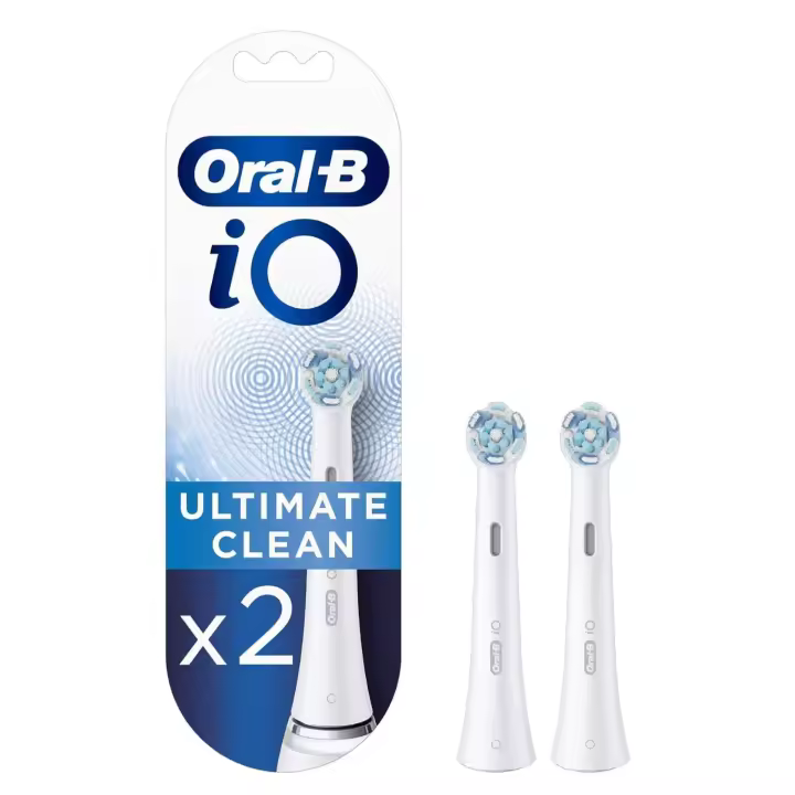 Oral-B iO Ultimate Clean Cabezales de recambio Para Cepillo de Dientes Eléctrico Color Blanco - 1