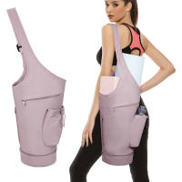 Bolsa para Esterilla de Yoga de gran Aperture, WIDE, with Bolsillo impermeable y Cordón ajustable para botellas de Agua. - details 6