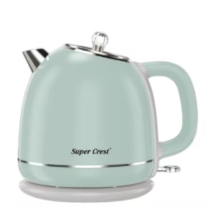 Hervidor eléctrico portátil Super Crest, hervidor de té eléctrico de 2,5 L, revestimiento de acero inoxidable 304, hervidor de apagado automático, enchufe europeo 2000W - 1
