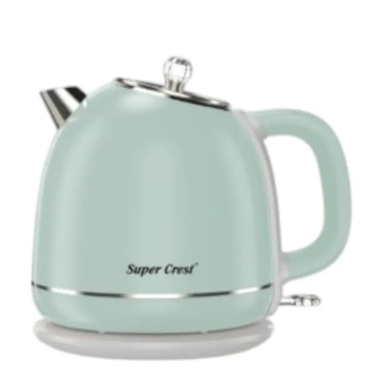 Hervidor eléctrico portátil Super Crest, hervidor de té eléctrico de 2,5 L, revestimiento de acero inoxidable 304, hervidor de apagado automático, enchufe europeo 2000W - 1