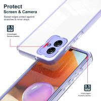 Funda De Lujo 3-en-1 Transparente HD Para MOTO EDGE 40 EDGE 40PRO EDGE 40NEO MOTOROLA G84 5G Antigolpes 360° Resistente a Arañazos Y Polvo Con Carcasa De Bumper Lavable Y Anti-Reflectante - details 1