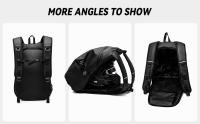 Mochila Para Motocicleta Y Ciclismo Con Gran Capacidad Y Almacenamiento De Casco Impermeable Con Bandas Reflectantes Para Senderismo - details 4