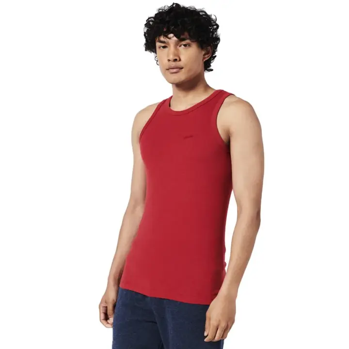 Ropa hombre Camisetas Superdry Camiseta Vle Vest Rojo - 1