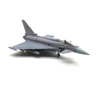 Modelo De Avión De Aleación Fundida 1/100 Typhoon Ef2000 Europeo Simulación De Avión De Combate Para Colección Interior Y Regalo - details 6
