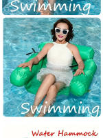 Hamaca De Agua Inflable PVC Para Verano Silla De Tendencia Flotante Plegable Para Piscina Deportes Acuáticos Playa Suministros De Piscina - details 6
