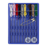 Kit De Costura Portátil Mini Con 10 Colores De Hilo Caja Desechable Con Agujas Y Botones Bolsas De Almacenamiento Para DIY Manualidades Y Viajes - details 4