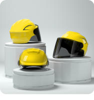 Casco De Motocicleta Transpirable Para Hombre Y Mujer Protección Solar De Cuatro Estaciones Parachoques Claro Antigolpes Resistente Al Viento - details 16