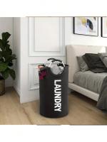 Cesta De Ropa Impermeable Con Manijas Padded - Hamper Colapsable Para Almacenamiento Facil Y Que Se Levanta Bien - details 4