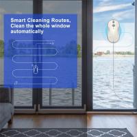 Robot de limpieza de ventanas TOSIMA W3, succión máxima de 3800Pa, pulverización automática bidireccional, tanque de agua de 80 ml, planificación de ruta inteligente, batería de respaldo de 30 minutos, anti-caídas, con 12 trapeadores - Blanco - details 2