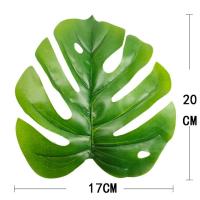 Bonsái Simulado De Hoja Grande Ornamento De Maceta Planta Artificial Hyphosis Para Decoración De Oficina Y Hogar Estilo Tortuga - details 5