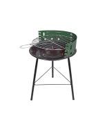 Barbacoa de carbón Saturnia mod. Cocinero Ø 33 cm,  redonda de carbón con parrilla con regulación de la altura en 4 posiciones y mango desmontable. - details 1