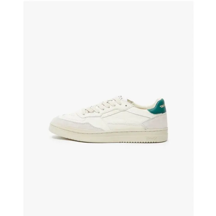 Zapatillas Blancas Pompeii Elan Leather Ecru Pine - 1