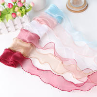 Cinta De Seda Poliéster De 5 Metros Con Estampado De Corazón Para Embalaje De Regalos Decoración De Boda DIY Cinta Grosgrain Para Colgar En El Cabello Y Manualidades - details 5