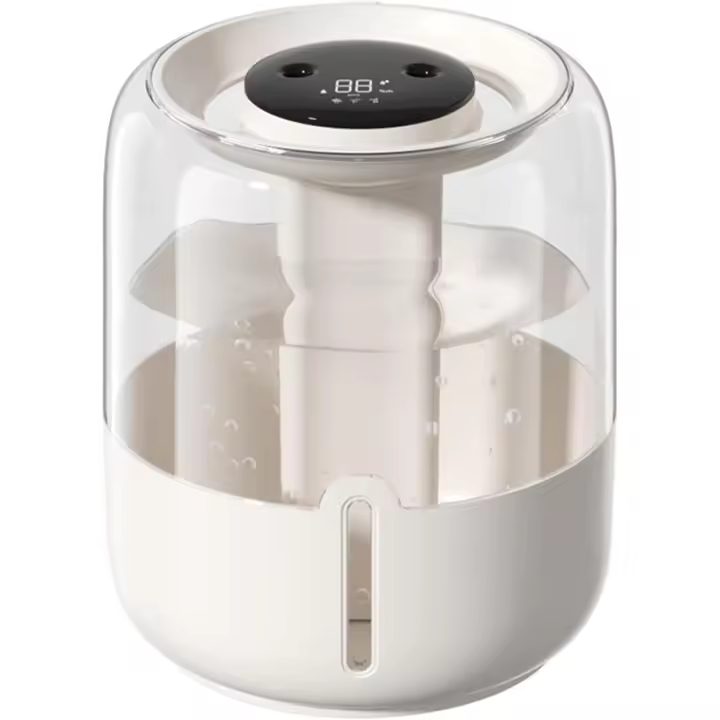 Humidificador de aire-Capacidad de 4L-Dos caños-Difusor de aromaterapia-Humidificación silenciosa-Apto para sala de estar, oficina, dormitorio - 1
