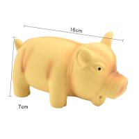 Juguetes Para Masticar De Goma Para Perros Con Sonido Y Silbido De Cerdo Juguetes De Látex Para Entrenamiento De Masticación Y Ruido Para Mascotas - details 1