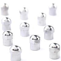 50Pcs Cubiertas De Válvula De Neumático Para Coche Universal Plástico Cromado Airtight Accesorios Para Ruedas Y Neumáticos - details 4