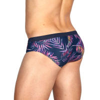 Bikini De Natación Para Hombres UXH Bañador De Playa Biquini Bajo En La Cintura Shorts De Surfeo Secado Rápido Trunks De Natación Spandex - details 1