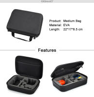 Estuche Portátil Para Cámara Deportiva ORBMART Bolsa De Colección Para GoPro Hero 11 10 9 8 Session SJCAM Xiaomi Yi 2 4K Accesorios De Go pro - details 4