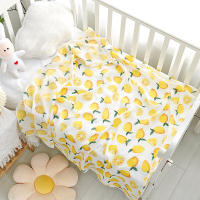 Manta Para Bebé Recién Nacido De Bambú Y Algodón Suave Y Delgada Para Envolver Ropa De Cama Y Toalla De Baño 2 Capas De Gauze Para Carrito De Compras - details 3