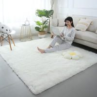 Carpetas Suaves De Pelo Negro Para Sala De Estar Y Dormitorio Alfombra Moderna Para Hogar Decorativa Para Pisos Y Camas - details 6
