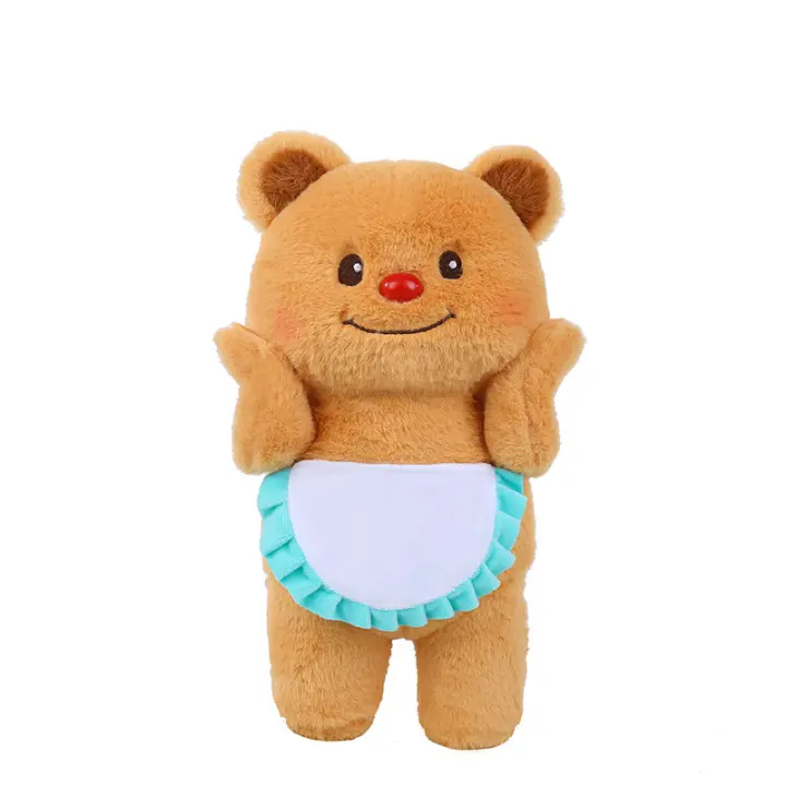 Oso de Plush, Muñeco de Plush, ajustado para niños y niños, Regalos de cumpleaños para decoración del Hogar, 30 cm - 1