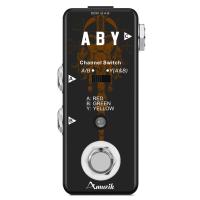 Pedal De Efecto Para Guitarra Y Bajo Amuzik ABY Line Selector Mini AB Switch True Bypass AB Box Selector De Canales - details 4